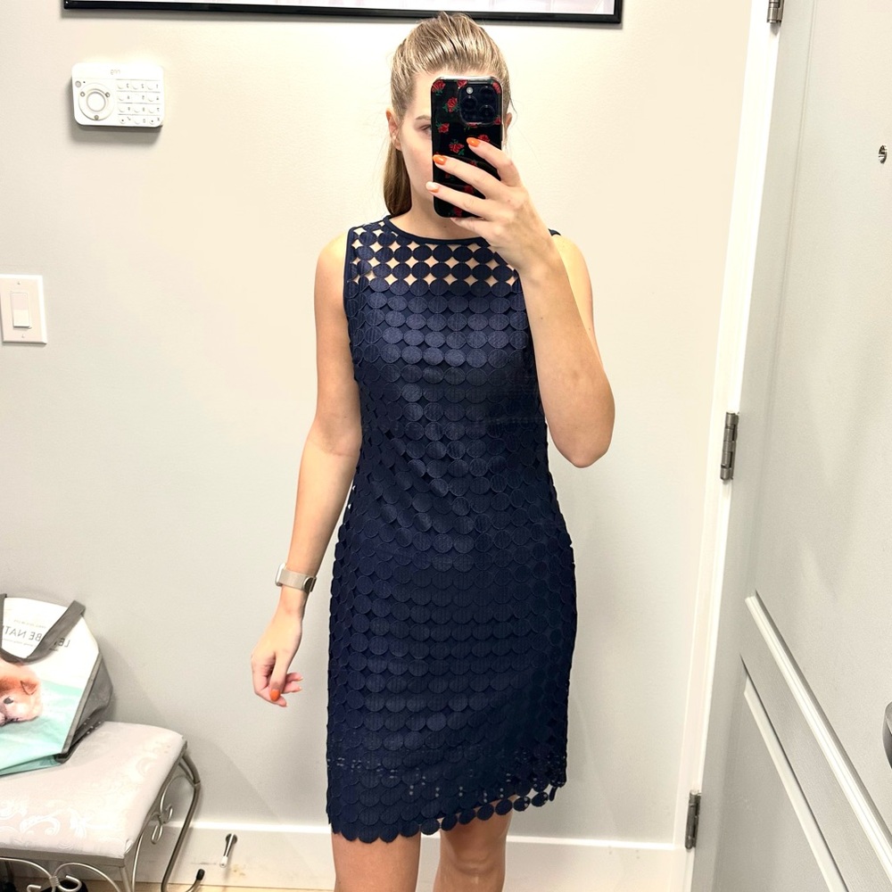 Blue dress